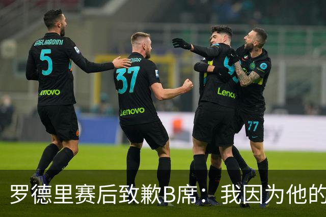 罗德里赛后致歉B席：我因为他的射门偏出而高兴过头了